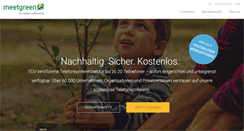 Desktop Screenshot of meetgreen.de
